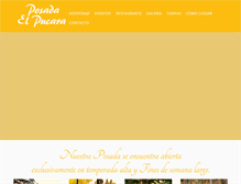Tablet Screenshot of posadaelpucara.com